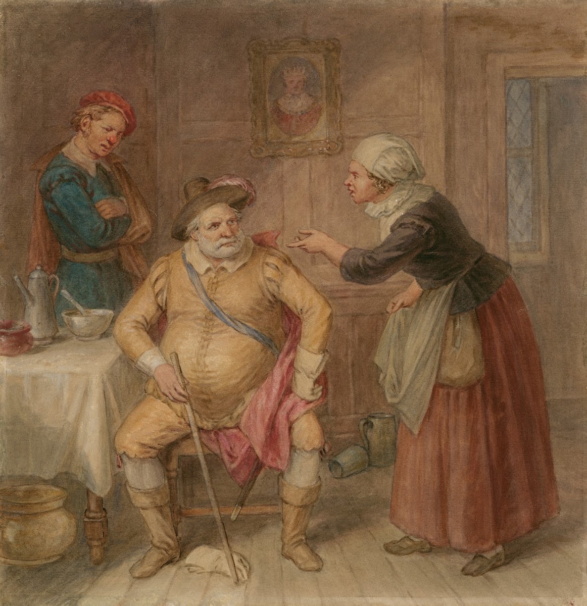 Illustrations to Shakespeares Falstaff plays Pl11 19th century