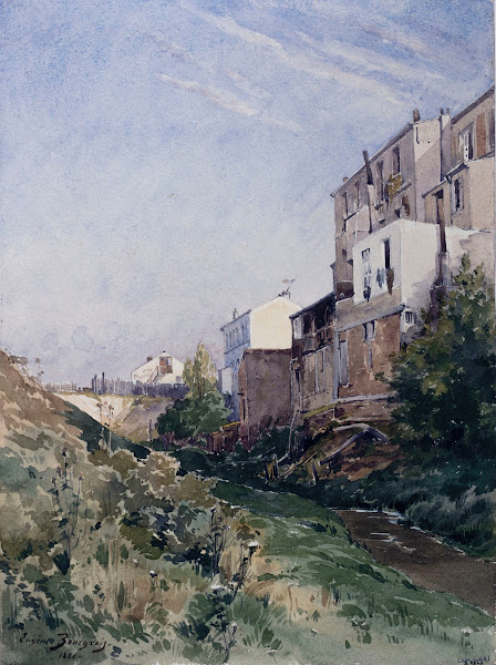 Rue de la Fontaine à Mulard 1888