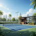 Lapangan pickleball dengan fasilitas sewa alat di Jakarta