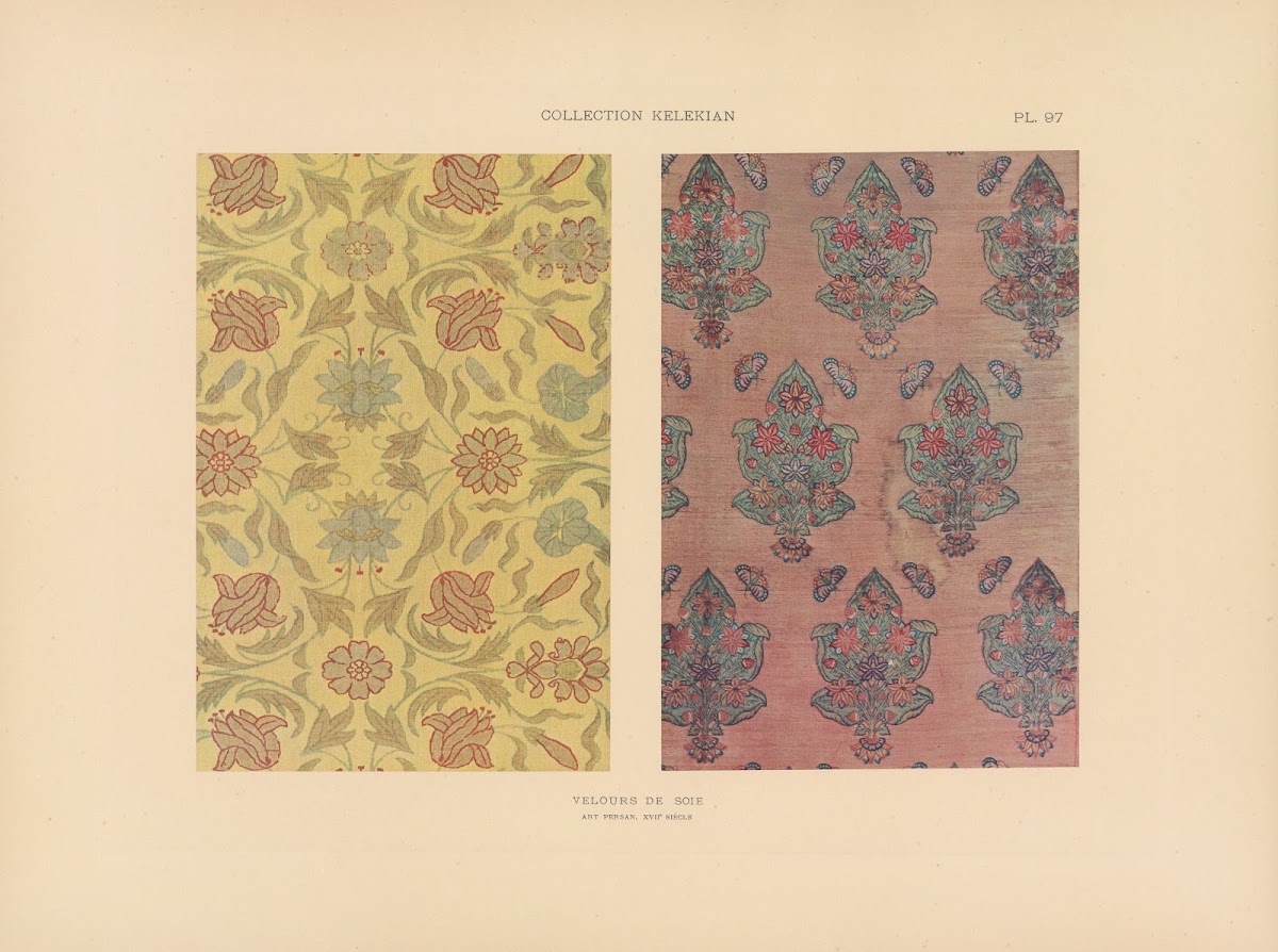 La collection Kelekian Etoffes  tapis dOrient  de Venise Pl097 1900