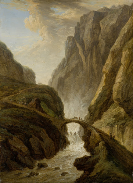 Devils Bridge on the St Gotthard Road 1781