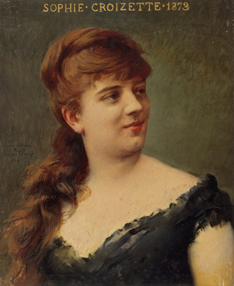 Portrait de Sophie Croizette 1847 1901 sociétaire de la Comédie Française 1884
