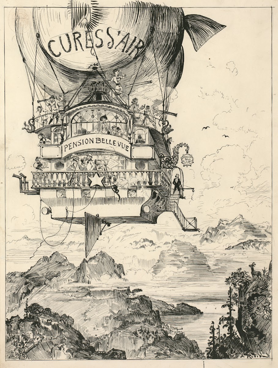 Cures dair dans la montagne 1883
