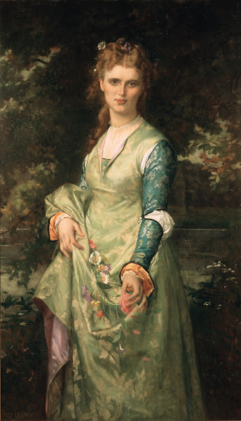 Christina Nilsson 1843 1921 opera singer as Ofelia 1873