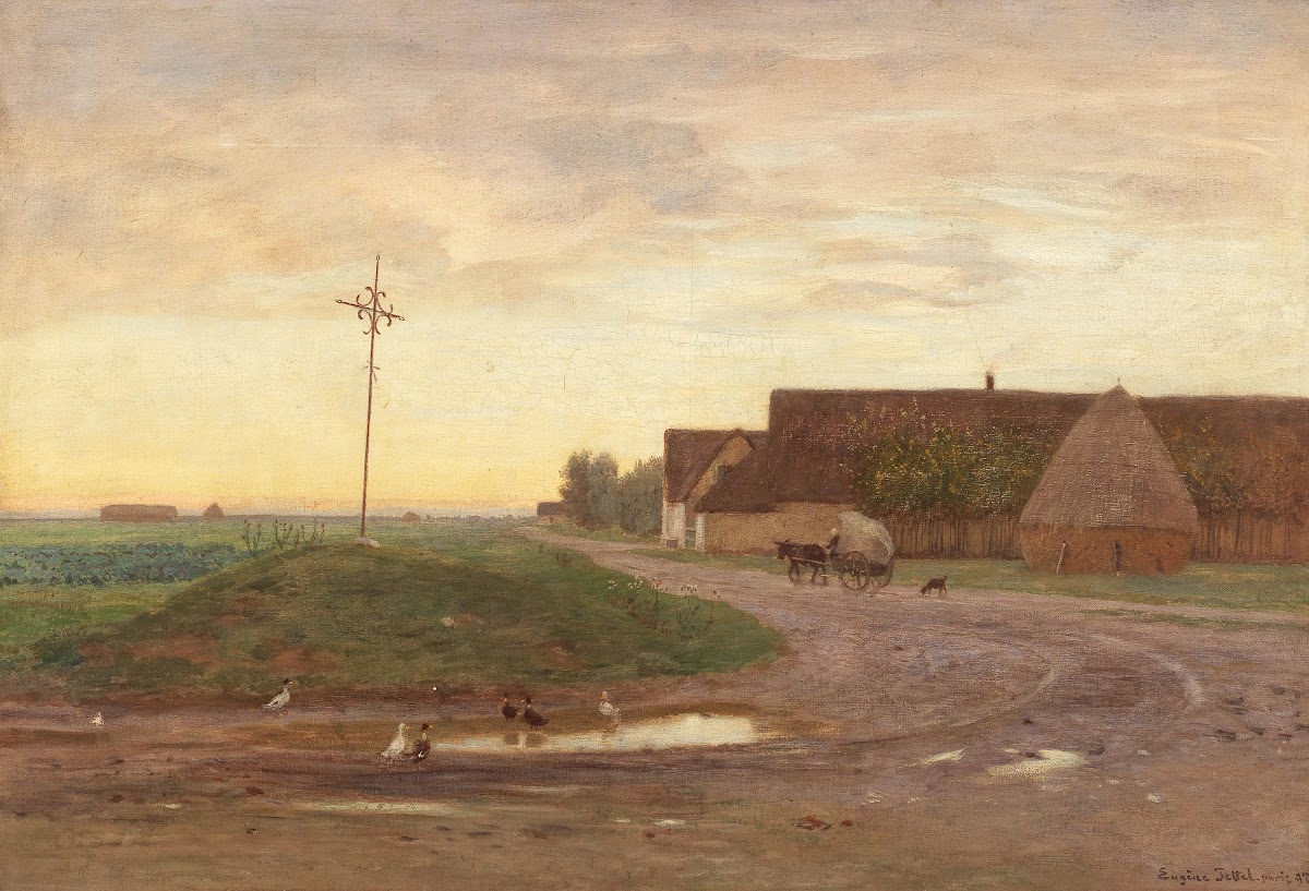 Kreuzweg bei Cayeux 1897