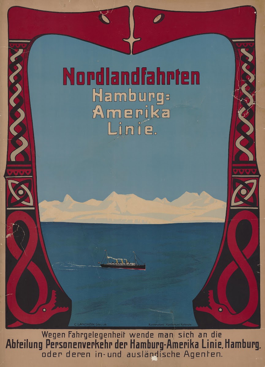 Nordlandfahrten  Hamburg Amerika Linie