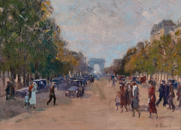 Les Champs Elysées circa 1908 1912