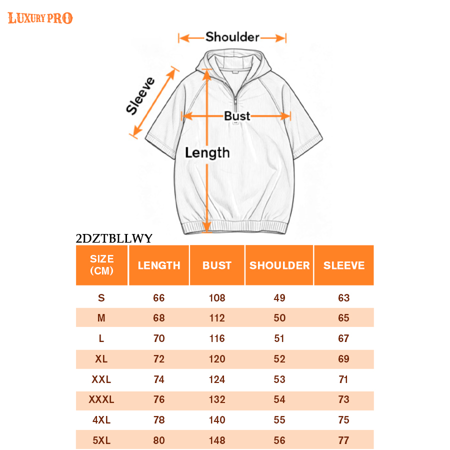 2D Ribbed Half‑Zip Hoodie