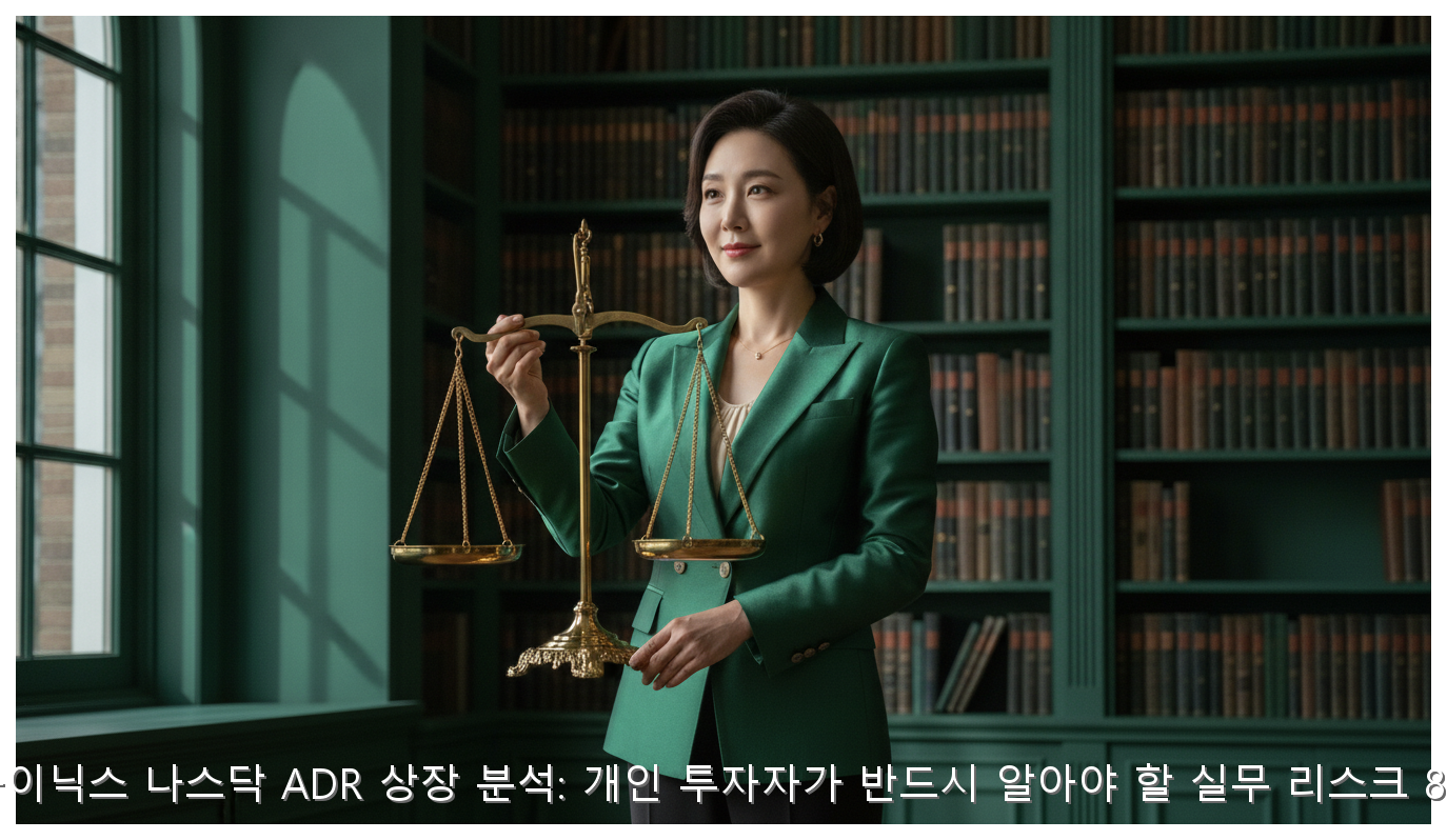 SK하이닉스 나스닥 ADR 상장 분석: 개인 투자자가 반드시 알아야 할 실무 리스크 8가지 핵심 안내 및 분석 인포그래픽 (2)