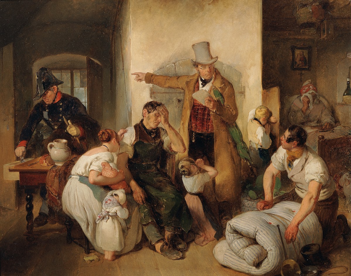 Die Pfändung 1840