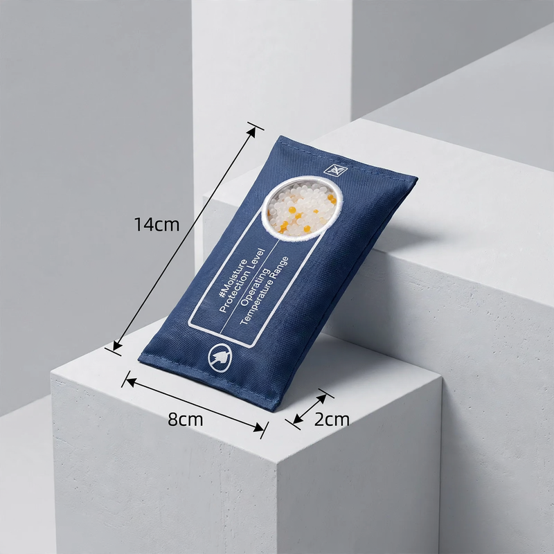 Intelligentes Silikon-Trockenmittel mit Sichtfenster