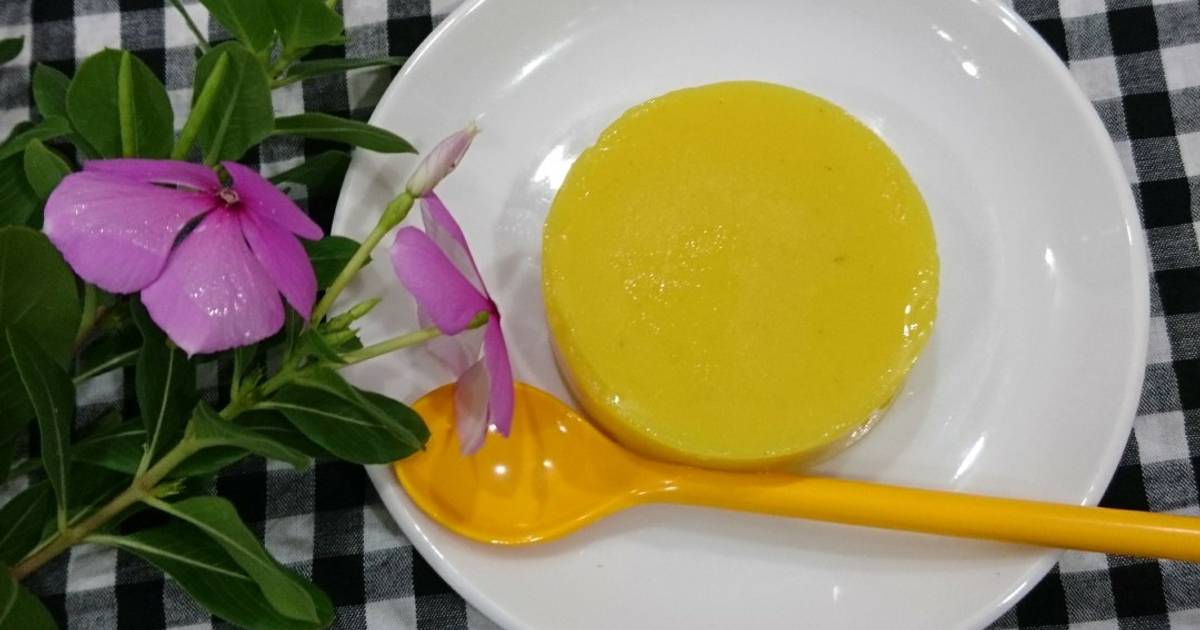 Pudding chanh leo