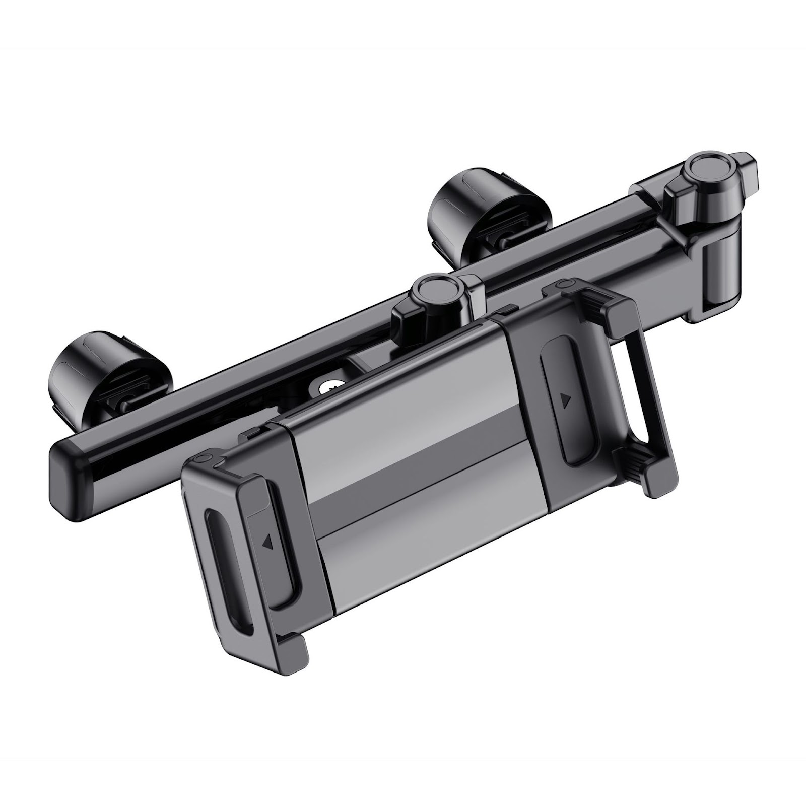 Tablet holder for car seat, adjustable