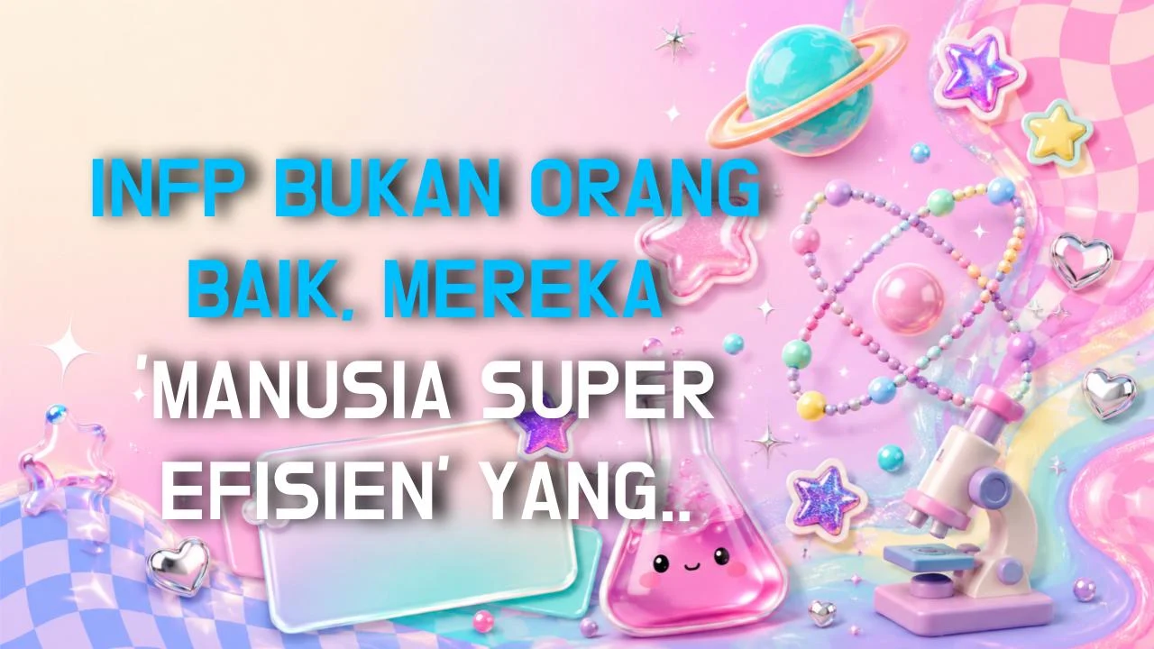INFP BUKAN ORANG BAIK, MEREKA 'MANUSIA SUPER EFISIEN' YANG HEMAT ENERGI BUAT HAL PENTING!