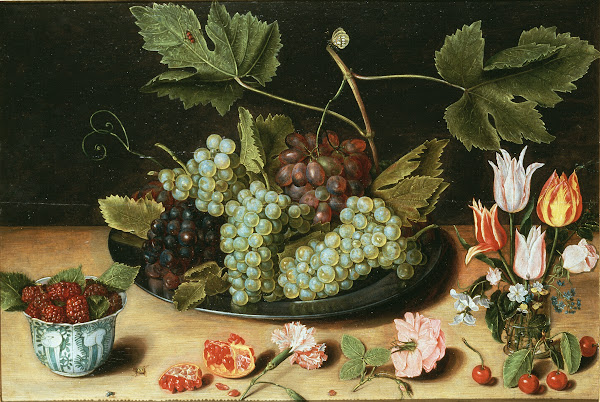 Still Life with Fruit and Flowers