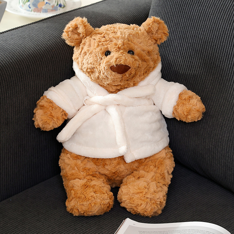 Plüsch-Teddybär mit Schlafanzug, mehrere Größen
