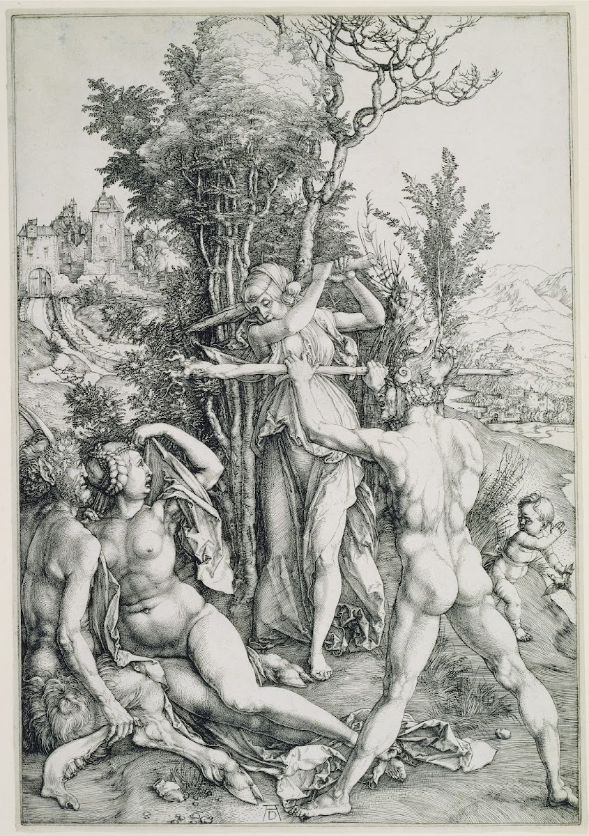 The Combat of Vitue and Pleasure in the Presence of Hercules ca 1498