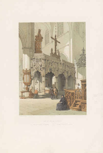 Screen in Aerschot church 1852   1878