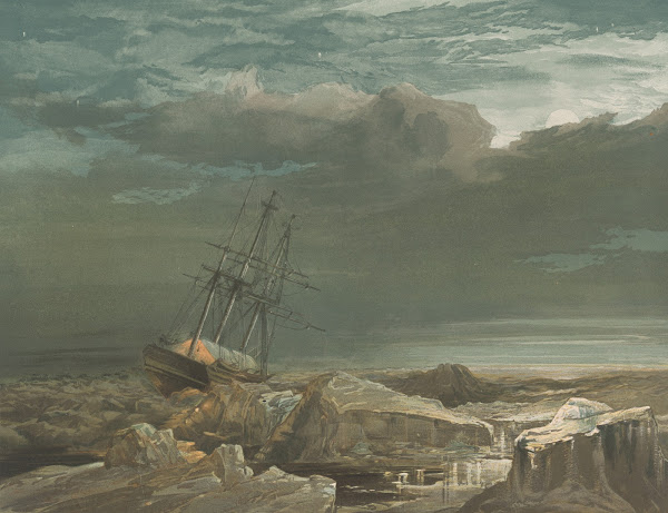 HMS Investigator in the pack 1854
