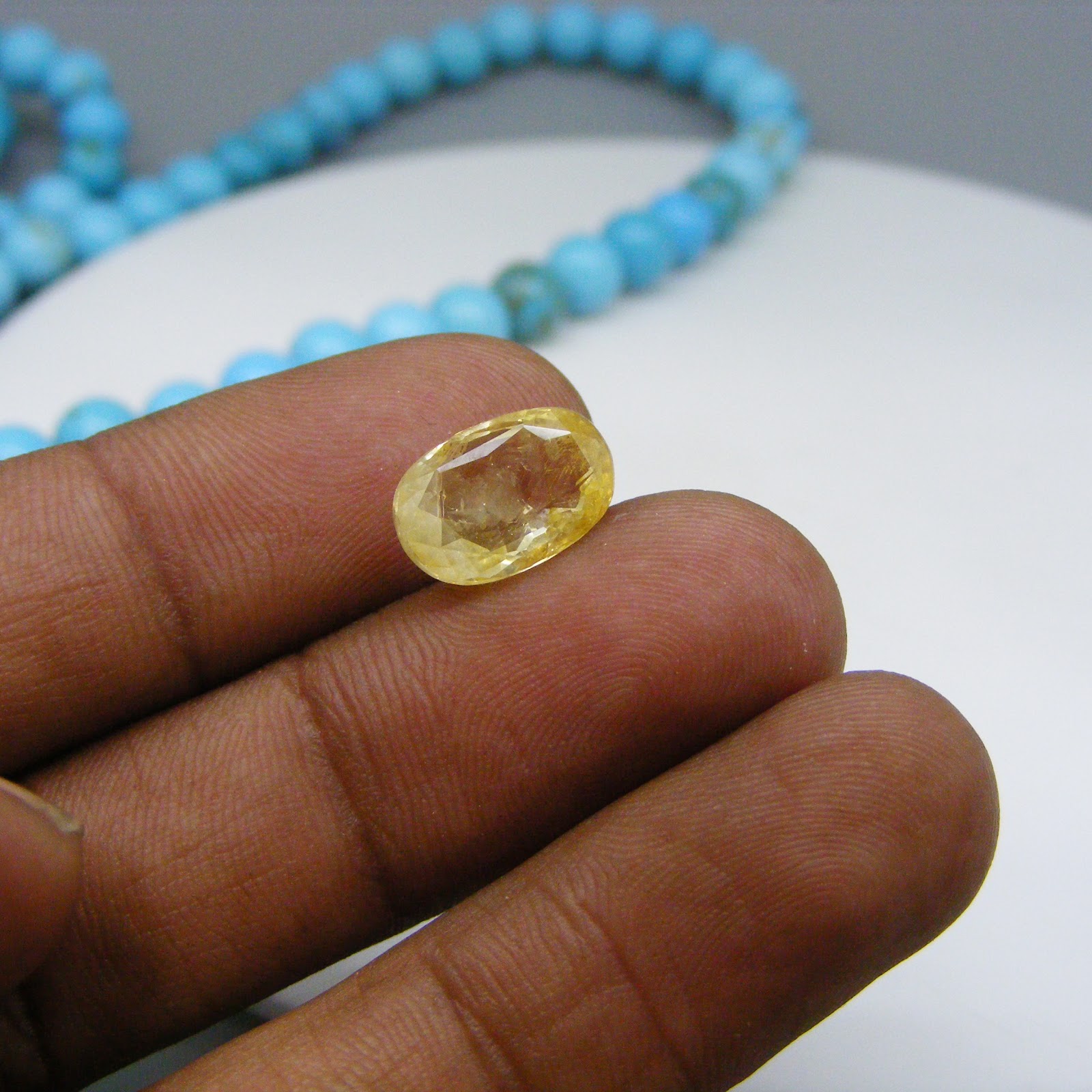 Natural Ceylon Yellow Sapphire 4.95cts
