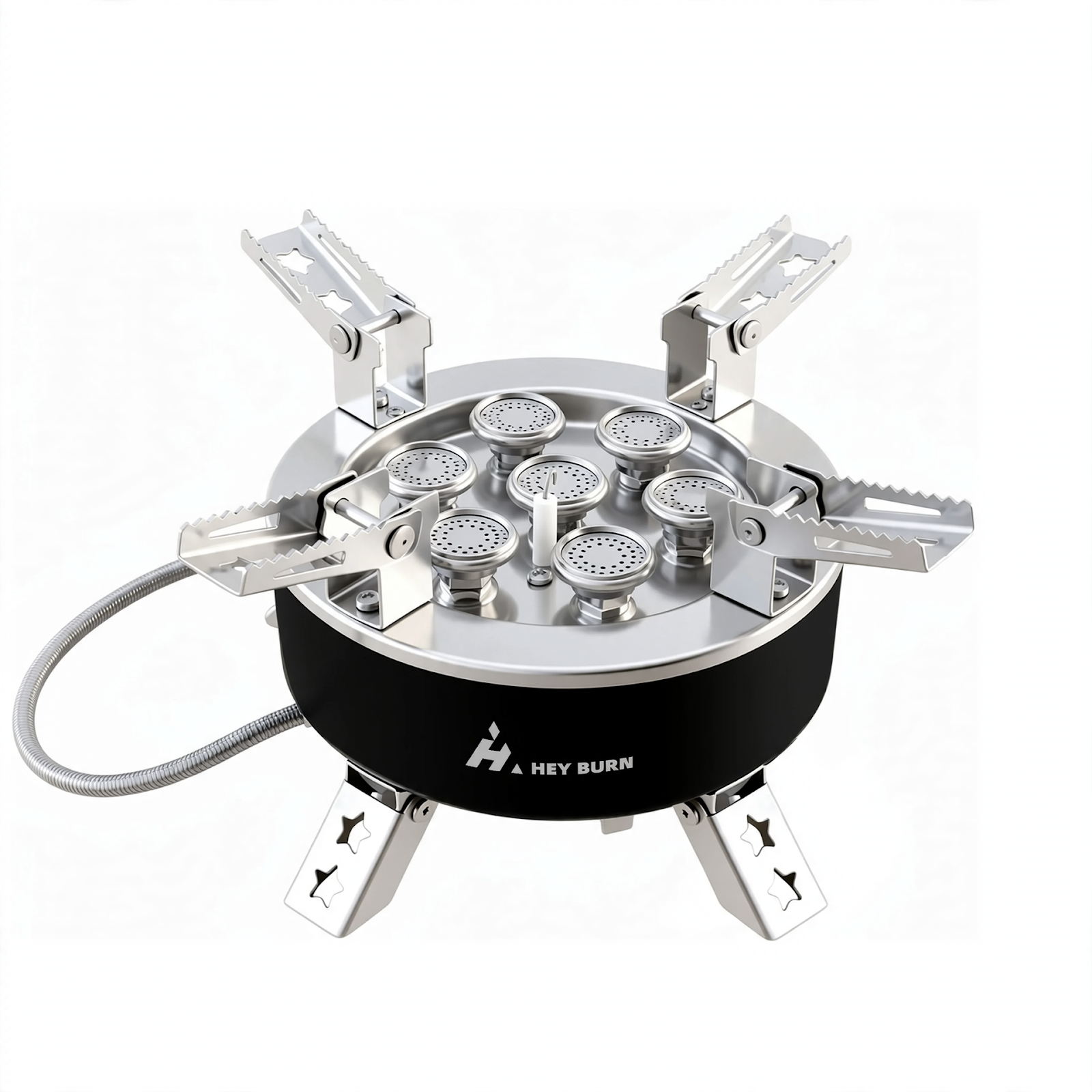 Portable gas stove with infrared burner