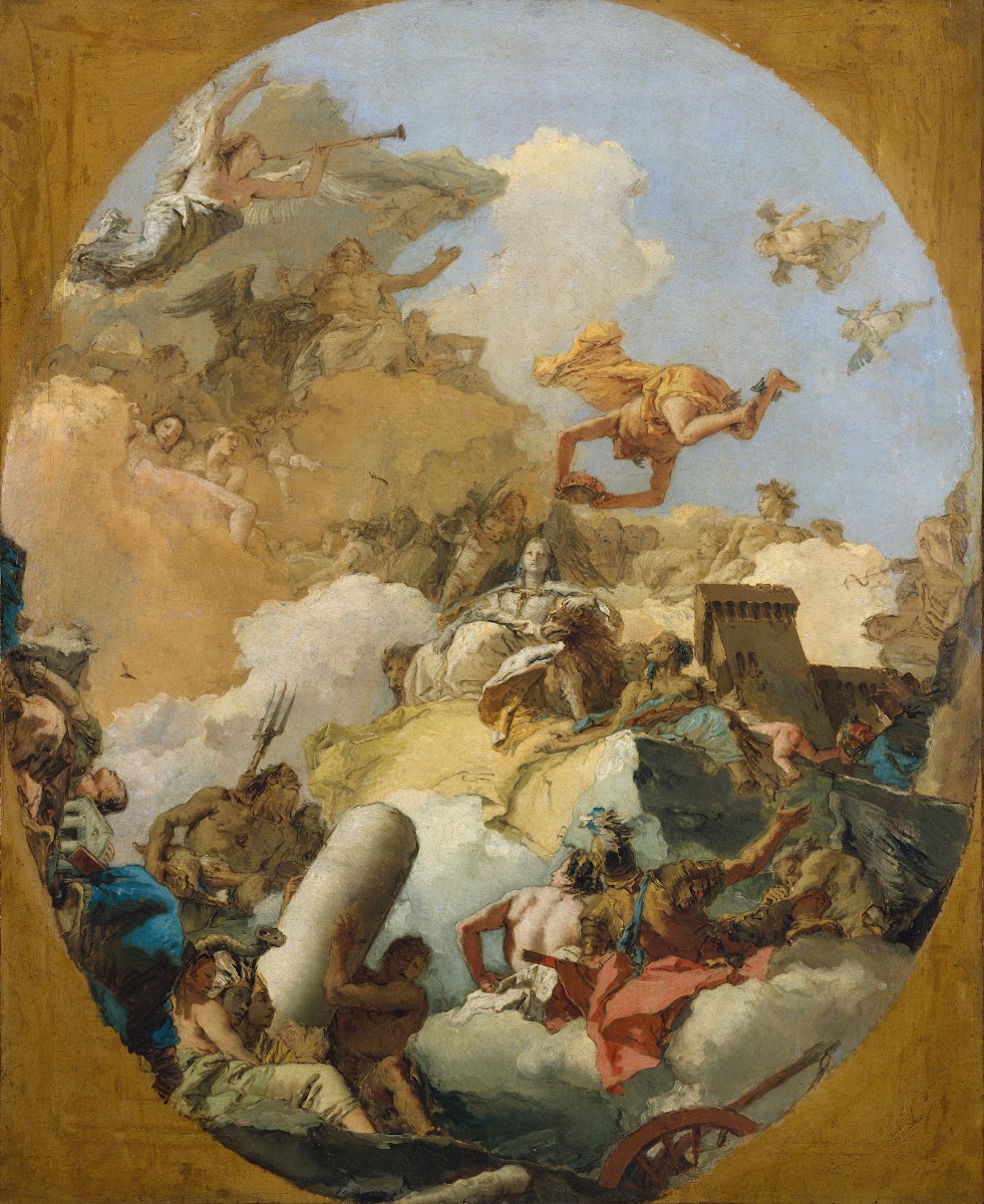 The Apotheosis of the Spanish Monarchy 1760s