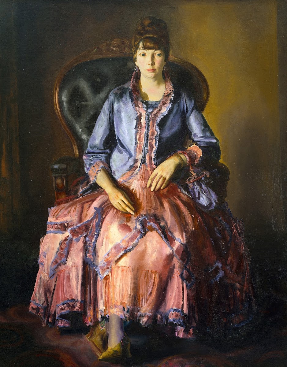 Emma in a Purple Dress 19201923
