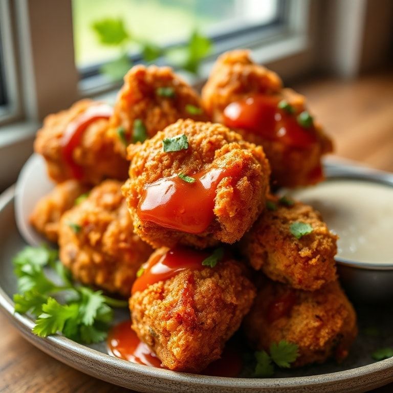 Crispy Dry Chili Chicken Bites with a Spicy Kick – Quick & Crispy Homemade Snack finished