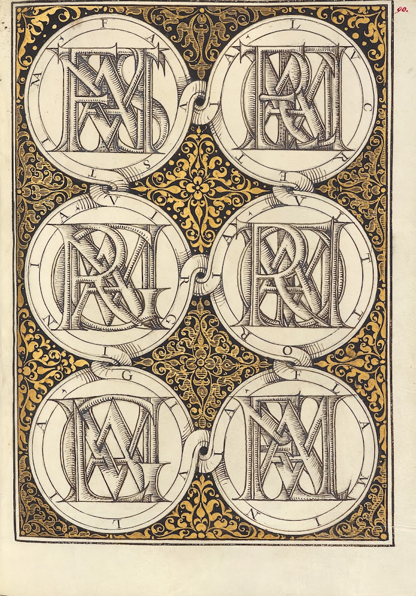 Superimposed Letters Spelling the Names of Illustrious Women of Ancient Rome 156