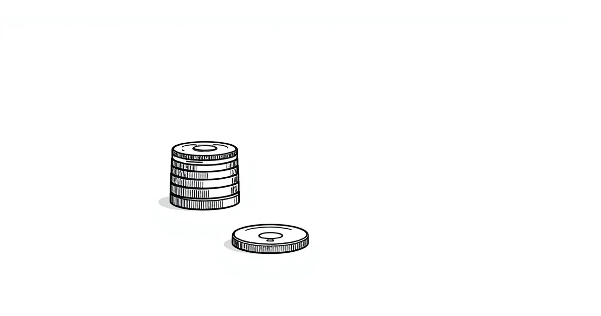 환급 오류 위험성 확인을 위한 돋보기와 동전 이미지 — 홈택스 환급 계좌 변경 방법