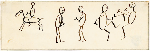 Pratende en dansende mannetjes mannetje te paard