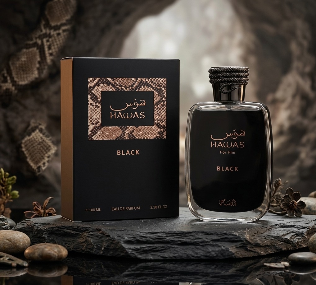 Rasasi Hawas Black For Him