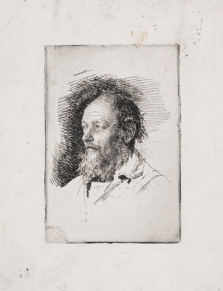 En gammel fisker Brystbillede 1885