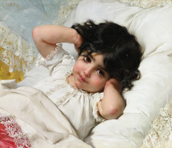 Portrait Of Marie Louise 1880