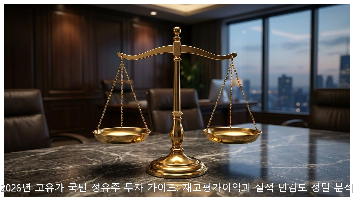 2026년 고유가 국면 정유주 투자 가이드: 재고평가이익과 실적 민감도 정밀 분석 핵심 안내 및 분석 인포그래픽 (4)