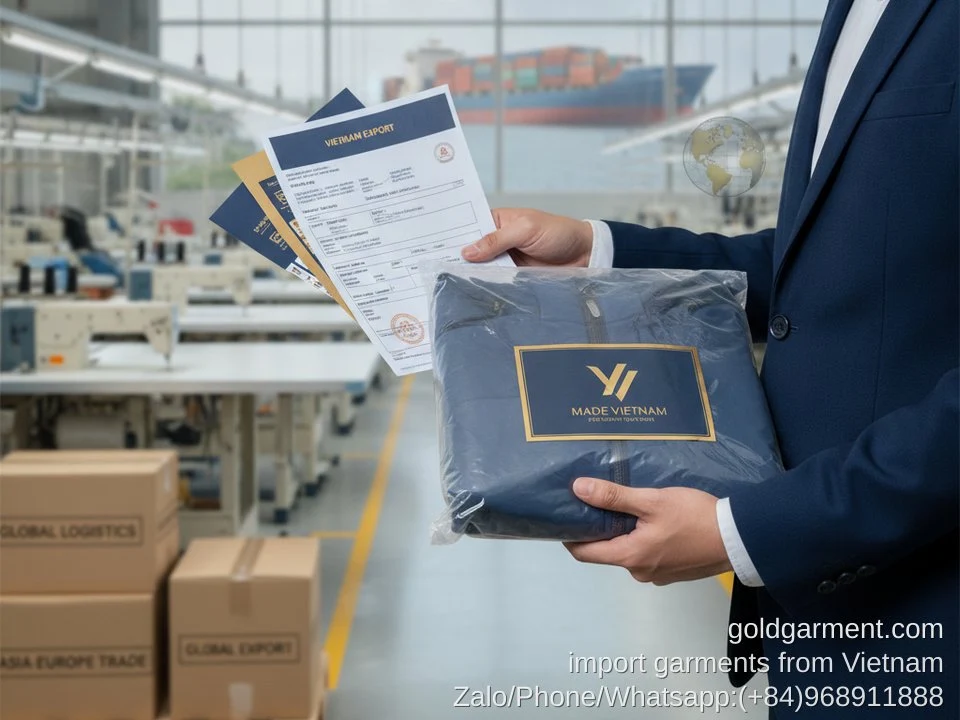 How to Import Garments from Vietnam: Shipping, Customs & Costs Explained - Gold Garment Vietnam
