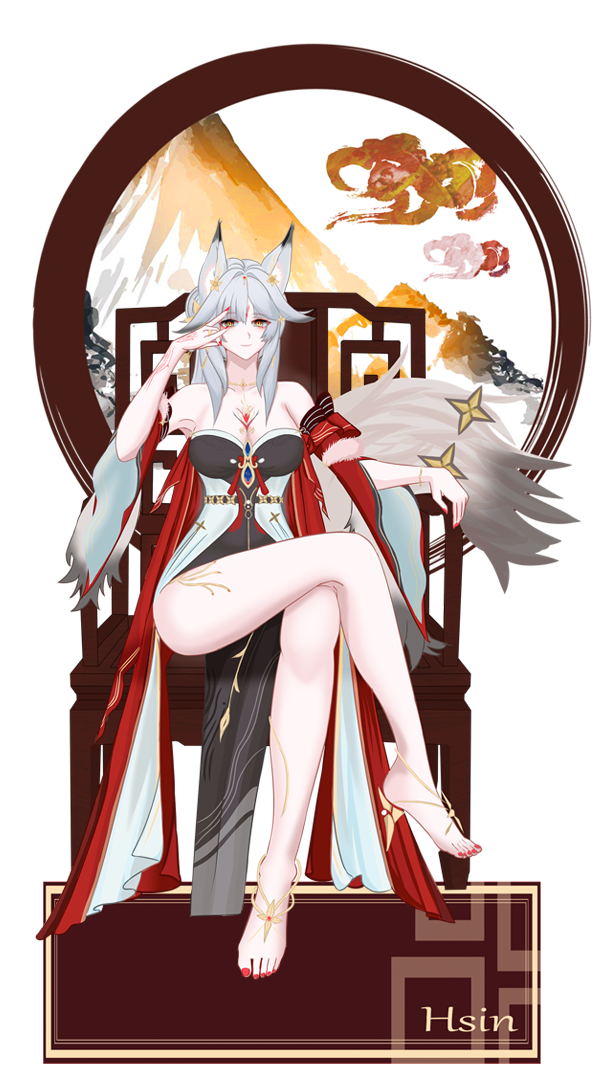 Wuthering Waves Hsin Standee by Karbiter ( Haku Tsuki )