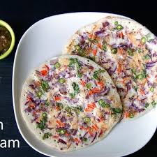 Onion Chilli Utthappam