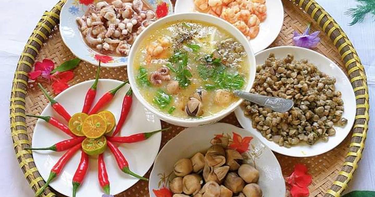Cháo hến thập cẩm