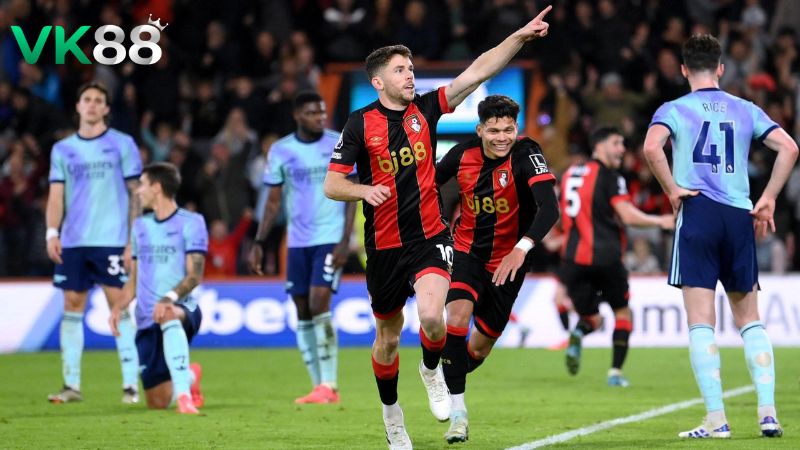 Lịch sử đối đầu Bournemouth vs Arsenal