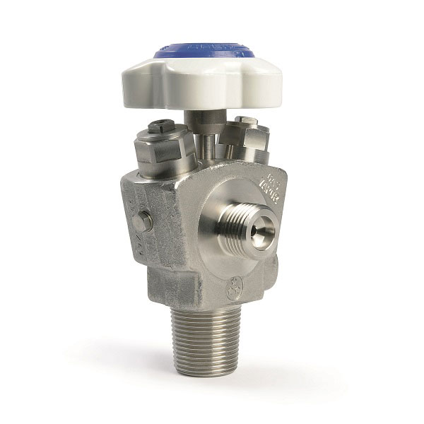 D340S Dual Port UHP valve Soft seat 4mm orifice valve