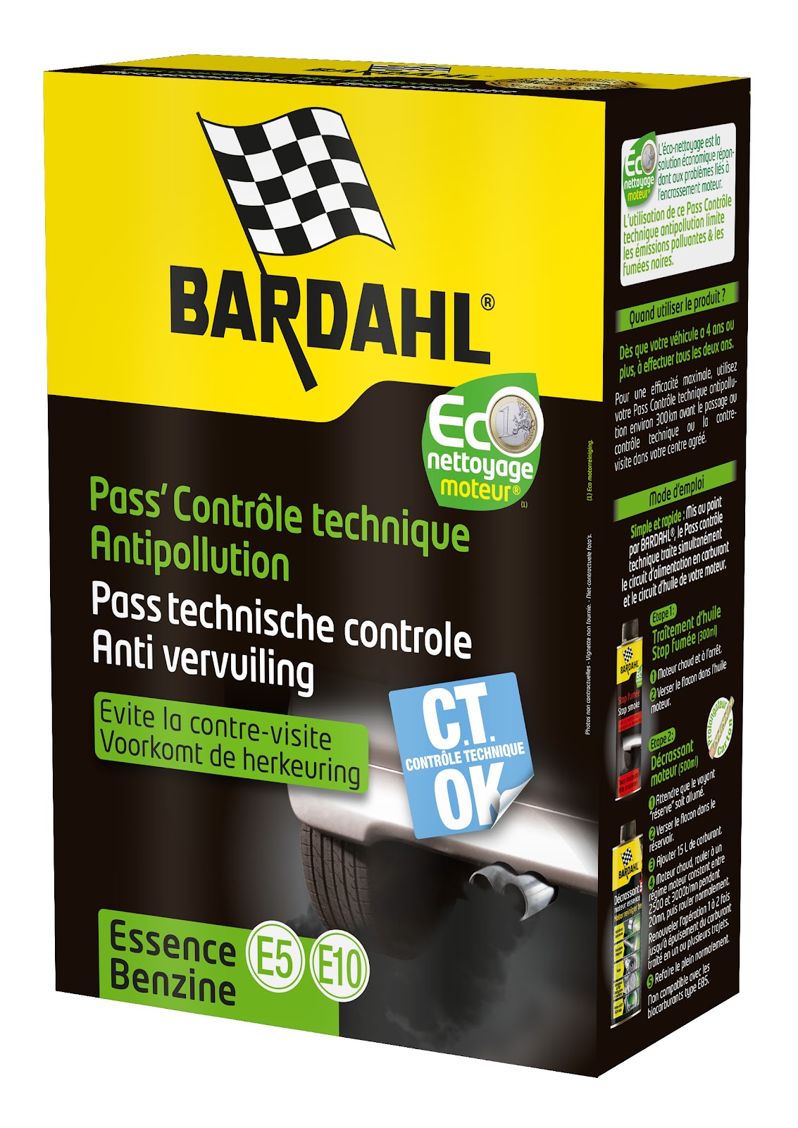 Pass Technische Controle Anti-vervuiling Benzine