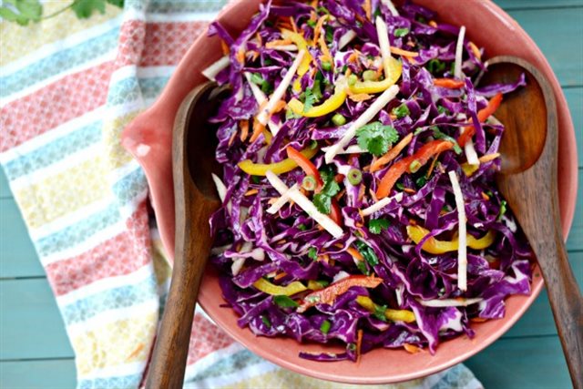 Salad Bắp Cải Tím Kiểu Mexico