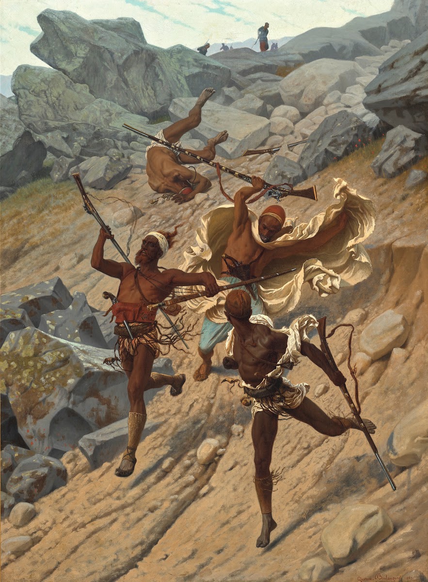 La déroute des Kabyles 1863