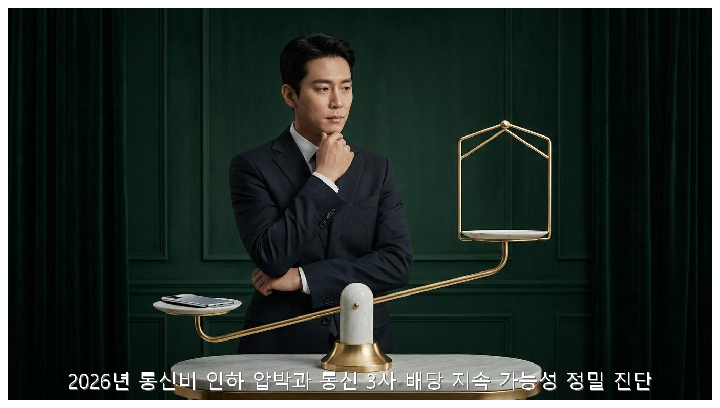 2026년 통신비 인하 압박과 통신 3사 배당 지속 가능성 정밀 진단 핵심 안내 및 분석 인포그래픽 (2)
