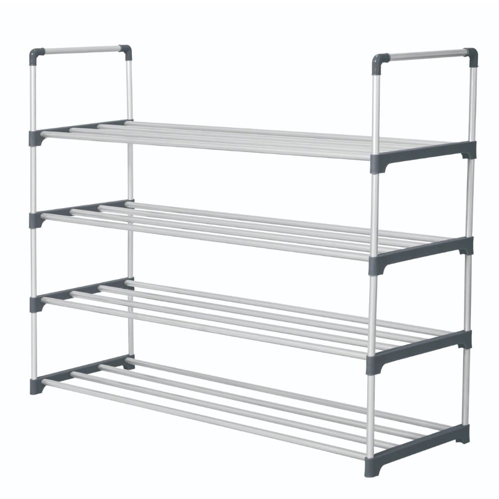 Zapatera de plástico Namaro Design™ Roma con 4 niveles