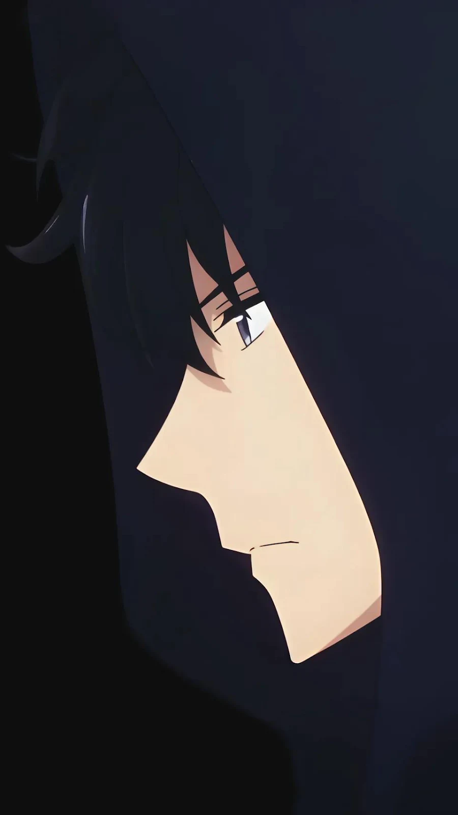 Sung Jinwoo Hooded Profile - Anime Digital Art iPhone Wallpaper (960x1707)