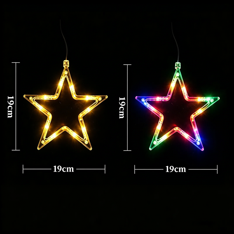 LED Window Decoration Light with Suction Cup