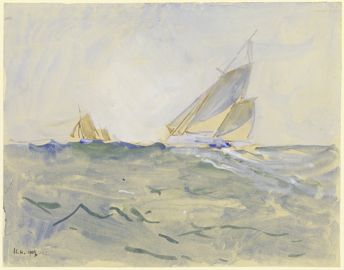 Choppy sea 1909