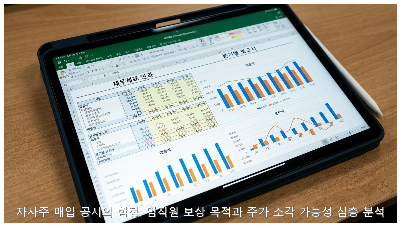 자사주 매입 공시 분석: 임직원 보상 목적과 주가 영향 핵심 안내 및 분석 인포그래픽 (7)